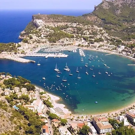 Casa Suliar Mit Gemeinschaftspool Und Panoramahafenblick Villa Puerto de Sóller